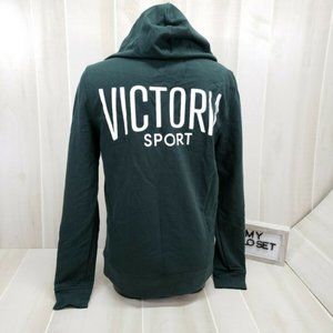 Victoria's Secret NEW Sweatshirt Hoodie Small Green VS Sport Logo